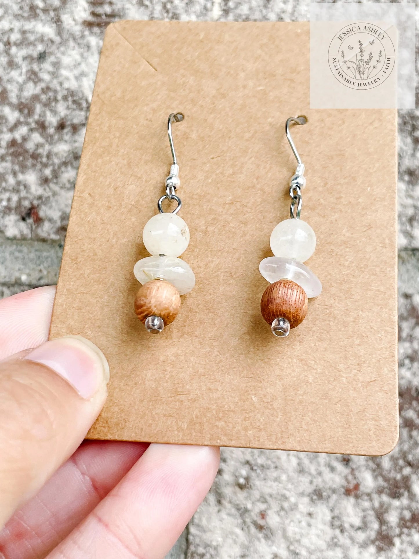 Handmade Gemstone Earrings